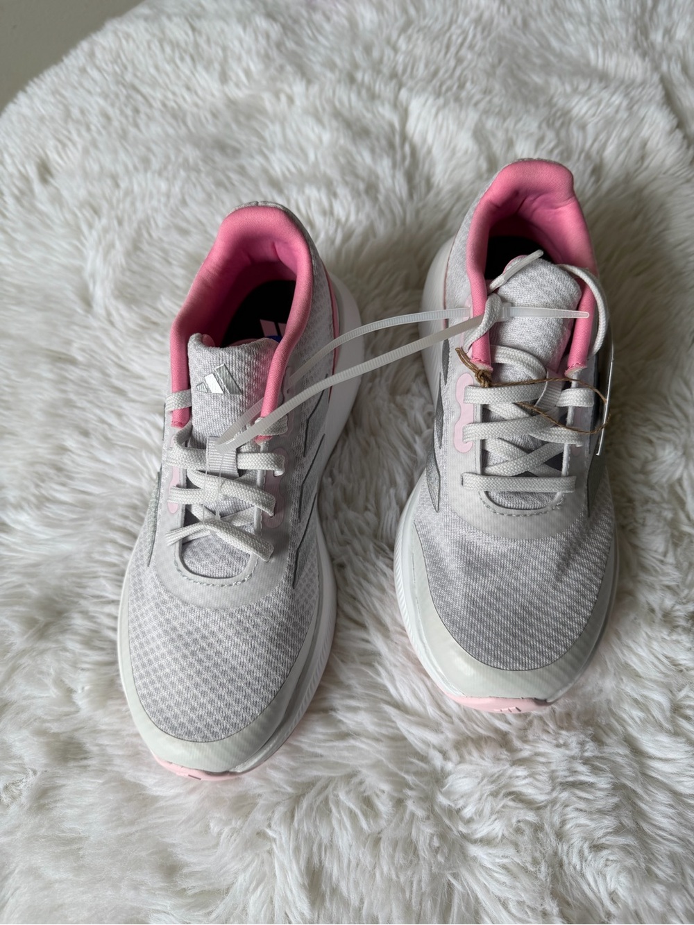 Adidas Gray and Pink kids  Sneakers